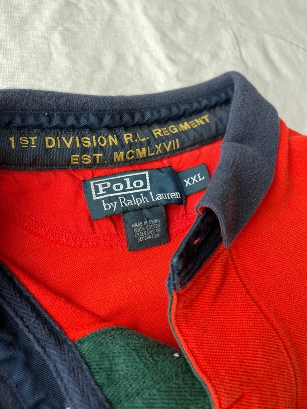 Polo Ralph Lauren Big Pony Orange Polo Short Sleeve Shirt
